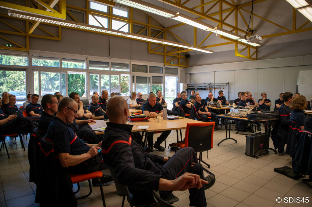 préparation opérationnelle feux de forêts SDIS 45 formation FDF