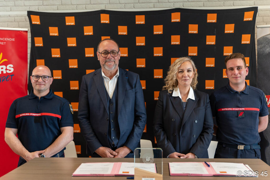 Engagement des sapeurs-pompiers volontaires – SDIS et Orange