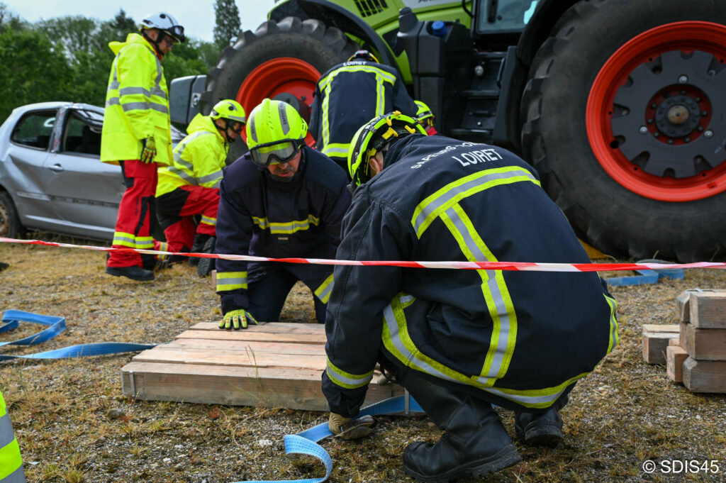 Premier entraînement USAR dédié au secours routier lourd