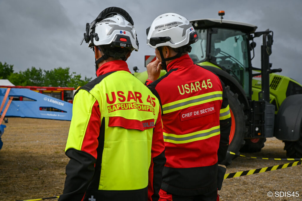 Premier entraînement USAR dédié au secours routier lourd